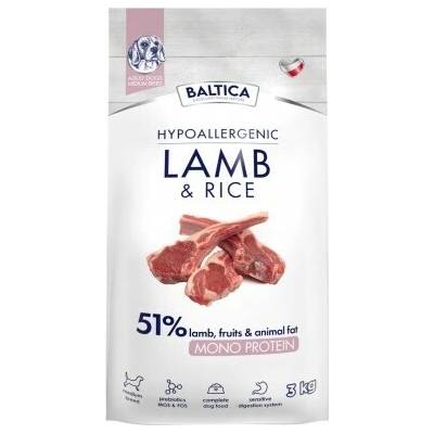 Baltica Nutraceutic Hypoallergenic M Lamb with rice 3 kg