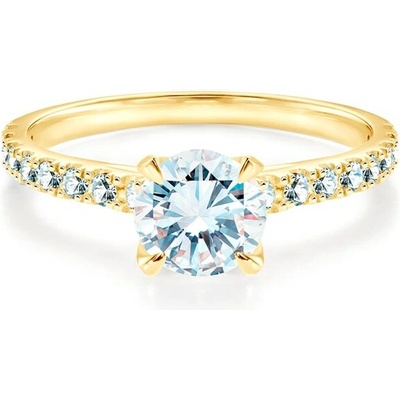 Savicki Zásnubný prsteň Share Your Love žlté zlato diamant SYL P1 D Z
