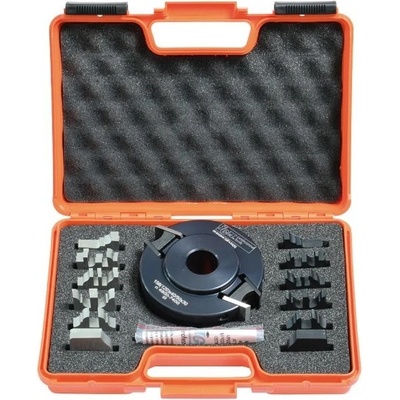 Igm Univerzální frézovací dvířková sada 7 kusová MAN - D120x40-50 d30 ALU F021-12030S01