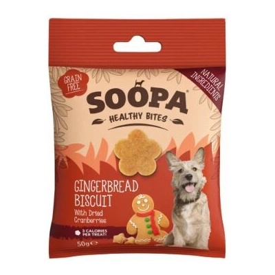 Soopa Gingerbread Biscuit Bites 50 g