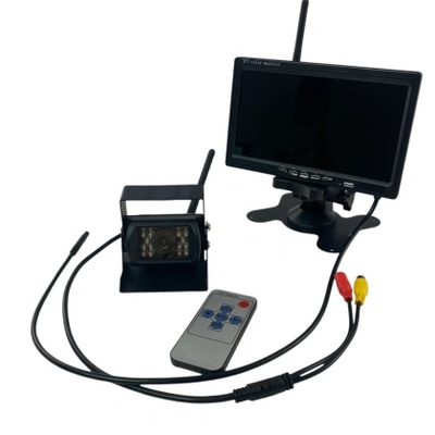 Ситема за паркиране и мониторинг с Wi-Fi камера с нощно виждане и 7 инча дисплей за бус, рейс и камион