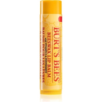 Burt's Bees Lip Care балсам за устни в пчелен восък (with Vitamin E & Peppermint) 4.25 гр