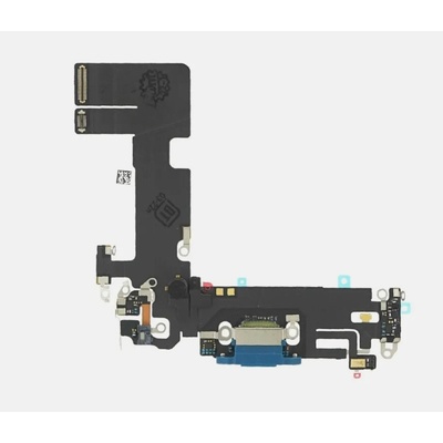 Flex kabel nabíjení Apple iPhone 13 včetně sytémového konektoru lightning a mikrofonu Blue/modrá
