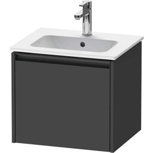 Duravit Ketho. 2 - Шкафче за умивалник 44x51x42 см, 1 чекмедже, графит матов K25061049490000 (K25061049490000)
