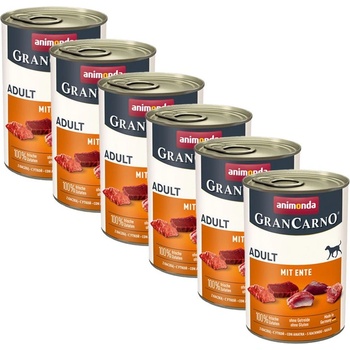 Animonda GranCarno Original Adult - свинско и патица 6 x 400г