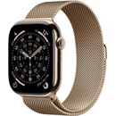 Apple Watch Series 11 Cellular (42mm) Zlatý titan se zlatým milánským tahem MF8Y4MP/A