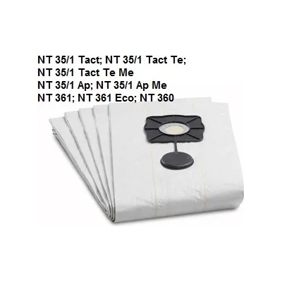 Kärcher Торби за прахосмукачка 5 бр-кат. номер 6.907-479 (69074790.00)