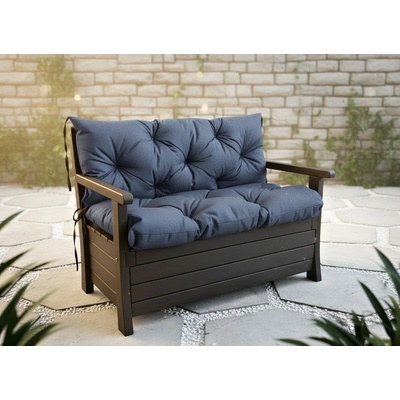 Mybesthome ELIAS MODRÁ 100x60x50 cm