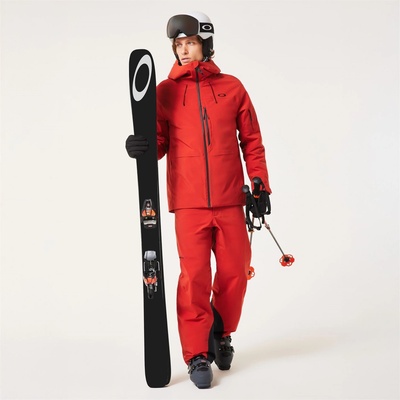 Oakley Яке Oakley Men's Canopy Insulated DWR Long Sleeve Ski Jacket - Red