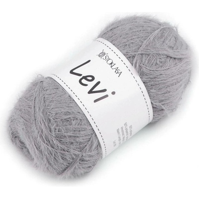 Připlétací a pletací příze Levi 50 g Varianta: 5 šedá holubí, Balení: 1 ks 58810/150560/271657
