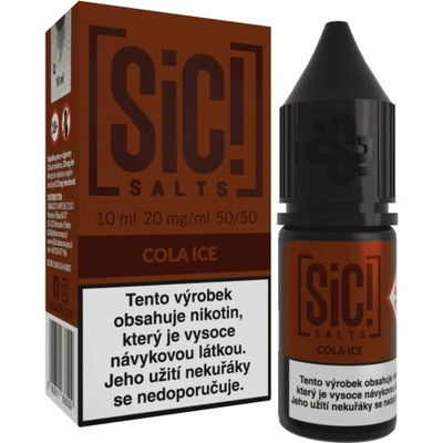 Sic! Salts Cola Ice 10 ml 10 mg