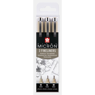 Sakura Fixy Pigma Micron sada (3ks)