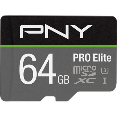 PNY PRO Elite MicroSDXC 64 GB P-SDU64GV31100PRO-GE