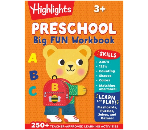 Preschool Big Fun Workbook