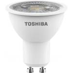 Toshiba LED крушка за луна Toshiba - GU10, 5.5=63W, 450 lm, 3000K (1TOLI04063WGU1300D)