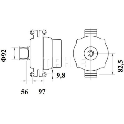 MAHLE generátor MG799