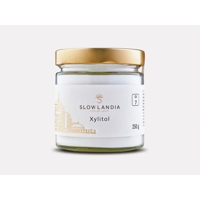 SLOWLANDIA Swita Stevia Sladidlo 250 g