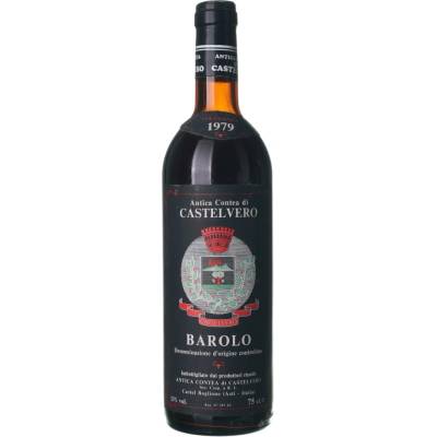 Antica Contea di Castelvero Barolo suché červené 1979 13% 0,75 l (holá láhev)