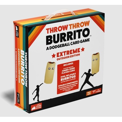 Throw Throw Burrito A Dodgeball Card Game: Extreme Outdoor Edition