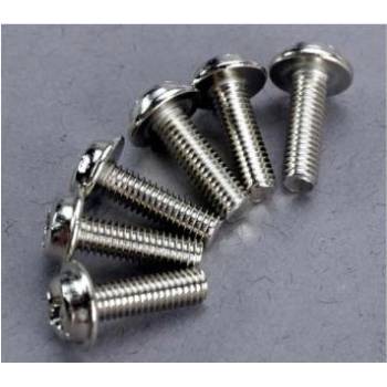 Traxxas кръстата винт M3x20mm с яка цинк. (6)