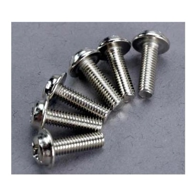 Traxxas кръстата винт M3x20mm с яка цинк. (6)