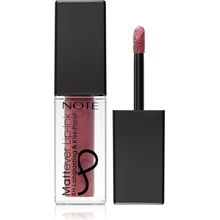 Note Cosmetique Mattever Lip-ink tekutá rtěnka s matným finišem 07 Mouve On 4,5 ml