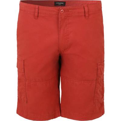 Jack & Jones Plus Карго панталон 'COLE CAMPAIGN' червено, размер 42