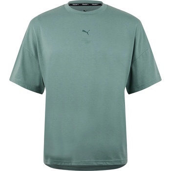 Image 1 of PUMA Women's HYROX City Short-Sleeve Performance Gym Top - Man/Green