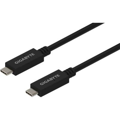 GIGABYTE Кабел GIGABYTE USB Type-C мъжко към USB Type-C мъжко 3.2Gen, 1 м 10Gbp/s (GA-CABLE-TYPEC)