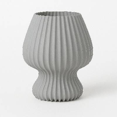 Лампа ARAD 168x168x173mm сив Е27