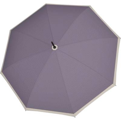 Doppler Fiber Flex Automatic Long Chevron Lilac dámsky palicový vystreľovací dáždnik