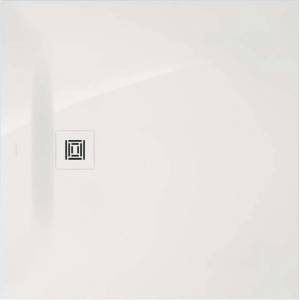 Duravit Sustano - Душ-тава, 100x100 см, DuraSolid, лъскаво бяло 720275730000000 (720275730000000)
