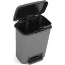 KIS Compatta recycling čierny/sivý 2 x 11 l