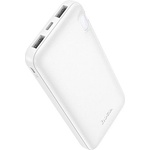hoco. J128 аварийно зарядно устройство, 2 USB+Type-C гнезда, 10000mAh, LED индикатор, БЯЛО J128_W (J128_W)