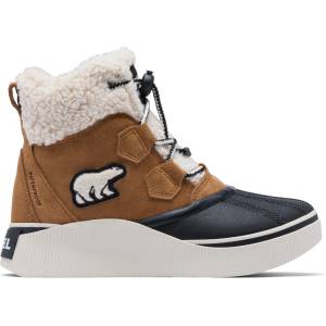 Sorel Детски зимни ботуши Sorel Kid's Little Out N About IV Chillz WP Winter boots - Taffy Leather / Black - размер 31 (EU) (702-5764-0214)