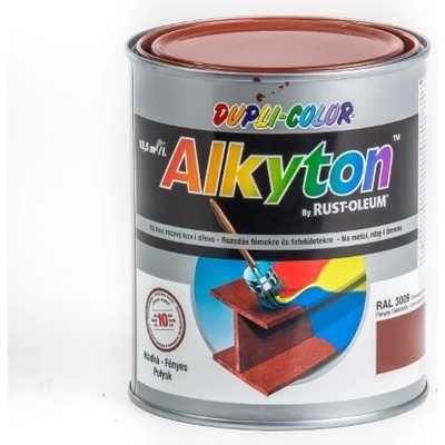 Alkyton 2v1 bez základu lesklá 0,75 l oxidovaná červená