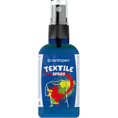 Sprej na textil CENTROPEN 1139 modrý 110 ml