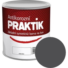 Praktik základná antikorózna farba 0110 šedá 0,6L