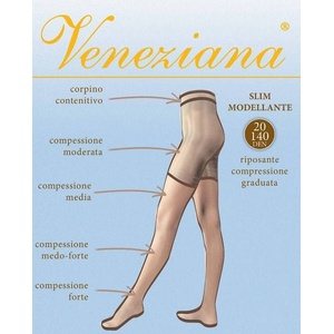 Veneziana Дамски класически чорапогащи модел 18930 Veneziana