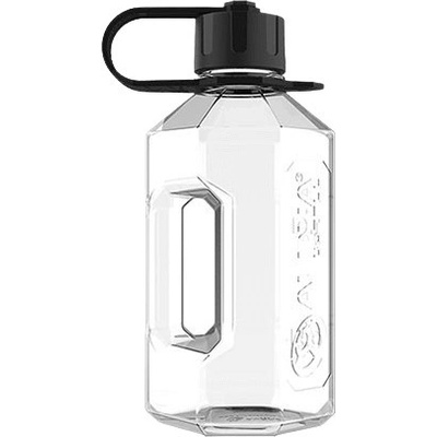 Alpha Designs Alpha Bottle XXL Jug 1,6L - průhledný, černý popruh