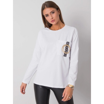 TRIČKO S POTLAČOU RV BZ 5968.17 WHITE