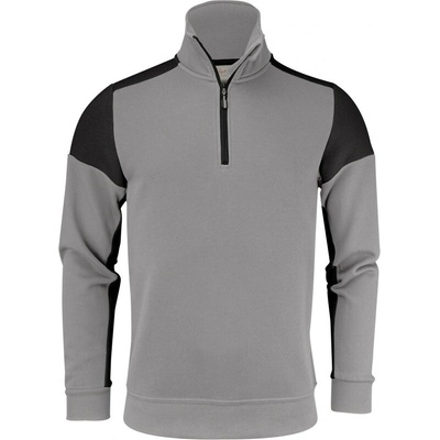 Printer mikina Prime Halfzip Sweater s 1/4 zipem anthracite