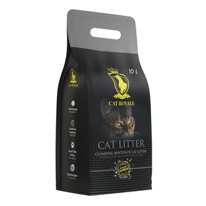 Cat Royale Активиран въглен бентонитова постелка 10л