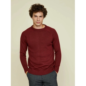 ZOOT. lab Мъжки основен пуловер в цвят бордо ZOOT. lab Olin ZOOT. lab | Cherven | МЪЖЕ | L
