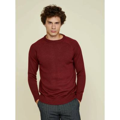 ZOOT. lab Мъжки основен пуловер в цвят бордо ZOOT. lab Olin ZOOT. lab | Cherven | МЪЖЕ | L