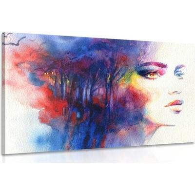 Obraz půvabná ženská krása - 90x60
