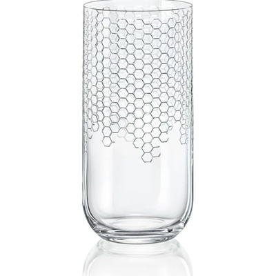 Crystalex Sklenice na nealko Uma Honeycomb 6 x 440 ml