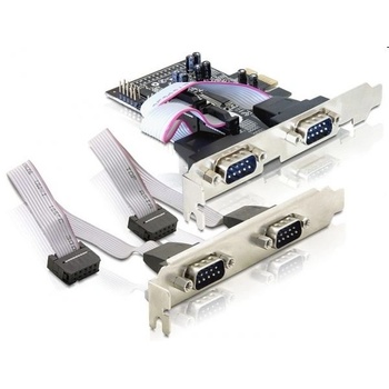Delock PCI Express карта с 4 последователни порта, Delock 89178 (DL89178) (DL89178)
