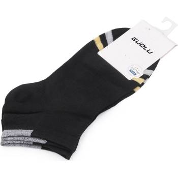 Prima-obchod pánské / chlapecké bavlněné ponožky kotníkové 5 černá