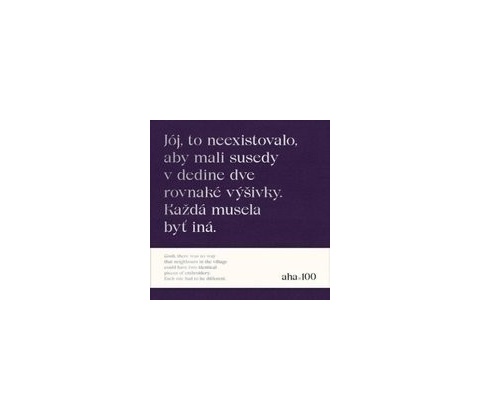 AHA100 - Tomáš Kompaník